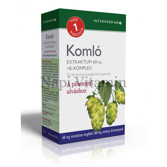 Interherb Napi 1 Komló Extraktum 60mg 30x